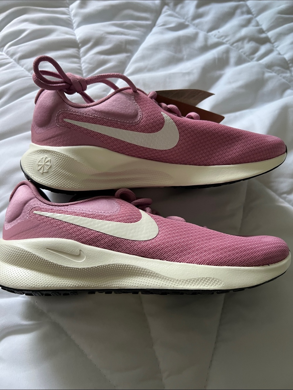 Nike Women’s Pink Athletic Sneakers with Cream Midsole